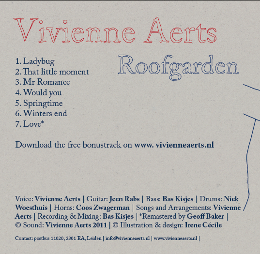 Roofgarden - Limited edition of the physical album