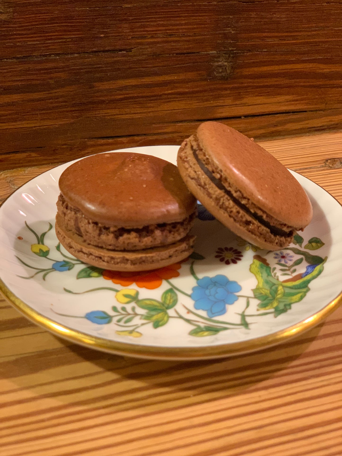 Chocolate Macarons  (3pc)