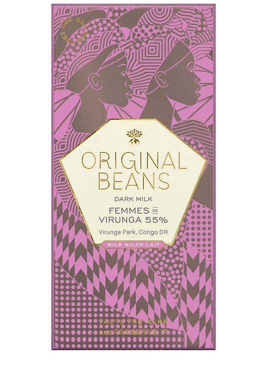 Chocolate - Original Beans Bar of Femme de Virunga 55%
